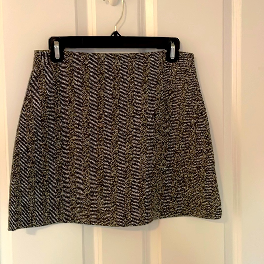 Top Shop Tweed Mini Skirt